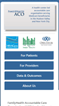 Mobile Screenshot of familyhealthaco.org